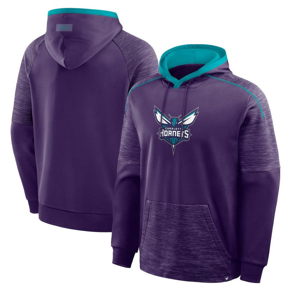 Charlotte Hornets Pick & Roll Defender Pullover Hoodie Purple | Fanatics US