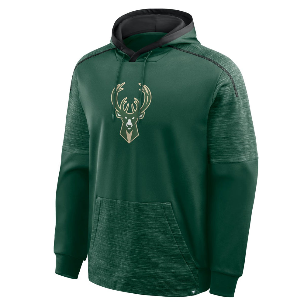 Milwaukee Bucks Pick & Roll Defender Pullover Hoodie Hunter Green | Fanatics discount