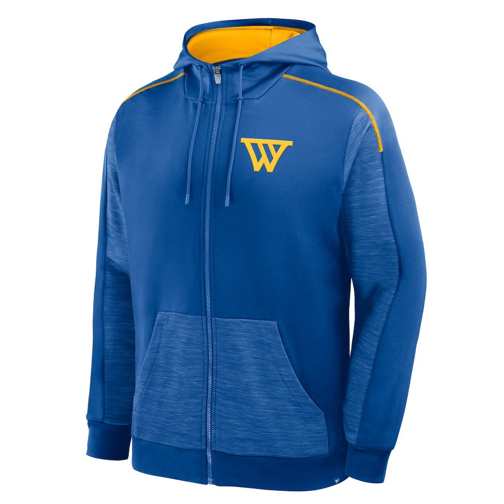 Golden State Warriors Back Door Cut Play Defender Full-Zip Hoodie for sale Royal | Fanatics outlet