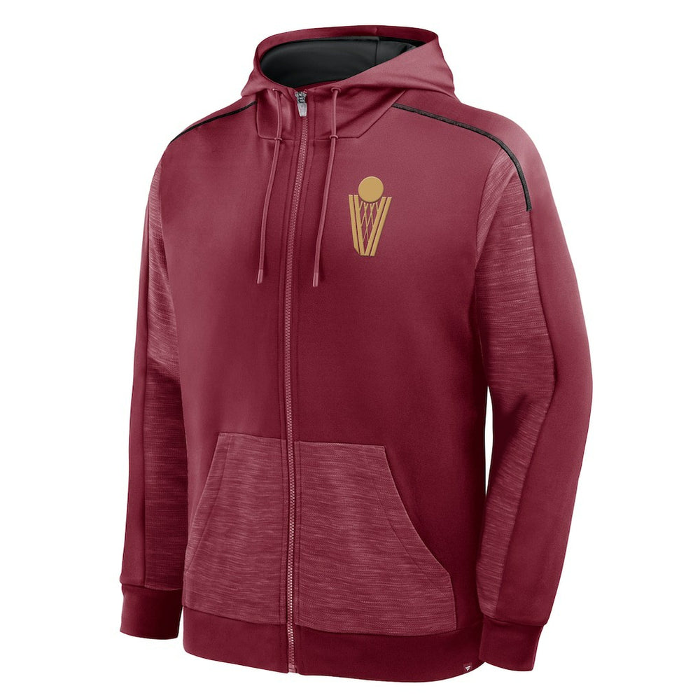Cleveland Cavaliers Back Door Cut Play Defender Full-Zip Hoodie for sale Wine | Fanatics outlet