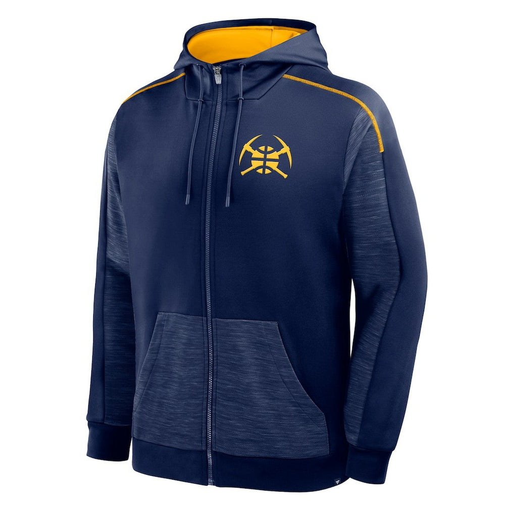 Denver Nuggets Back Door Cut Play Defender Full-Zip Hoodie for sale Navy | Fanatics for sale