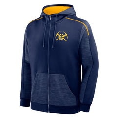 Denver Nuggets Back Door Cut Play Defender Full-Zip Hoodie for sale Navy | Fanatics for sale