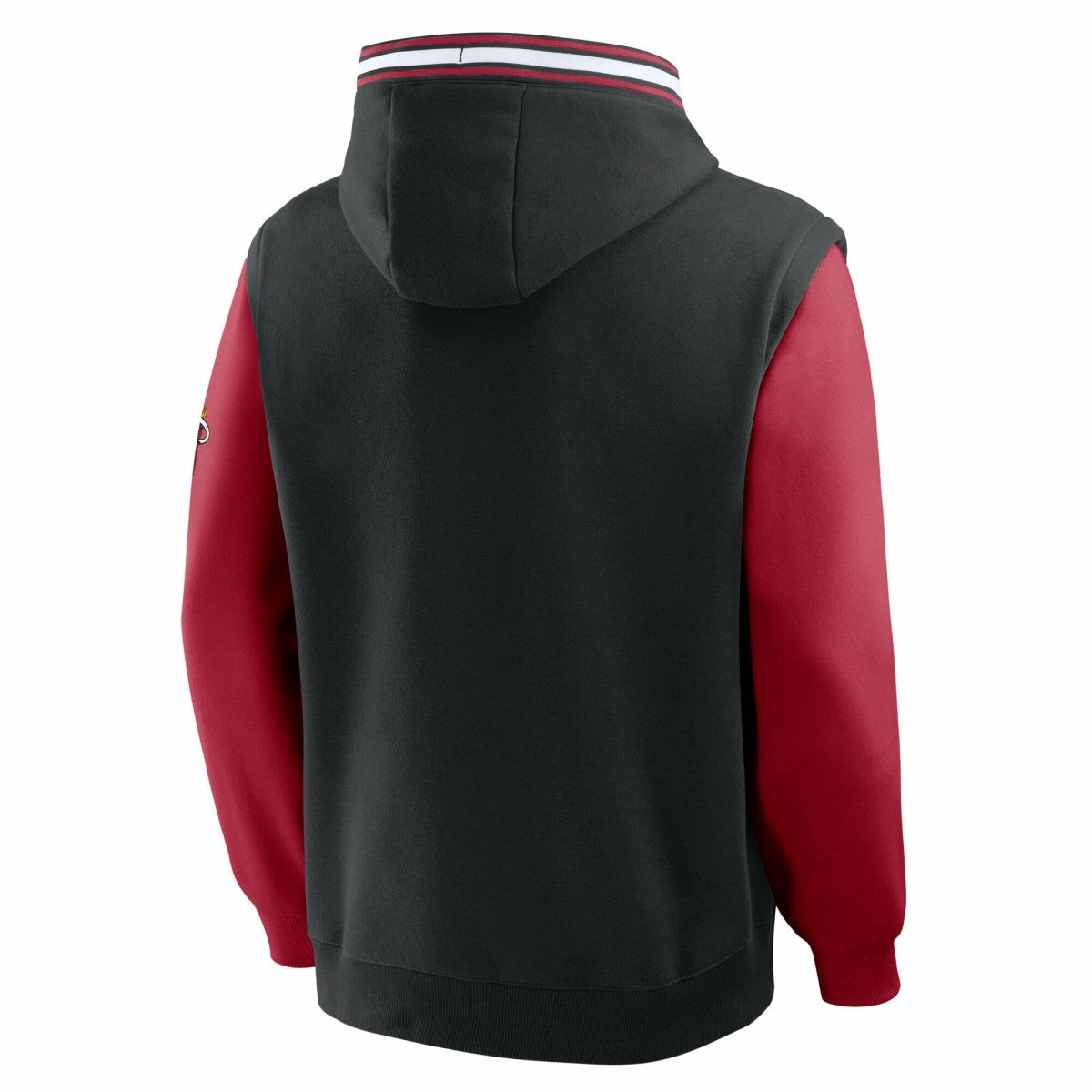 Miami Heat Half Court Shot Clock Fastbreak Hoodie Black/Red | Fanatics for sale