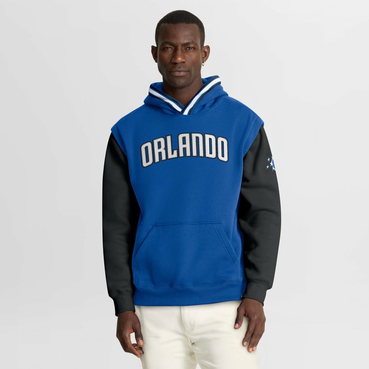 Orlando Magic Half Court Shot Clock Fastbreak Hoodie Blue/Black | Fanatics for sale
