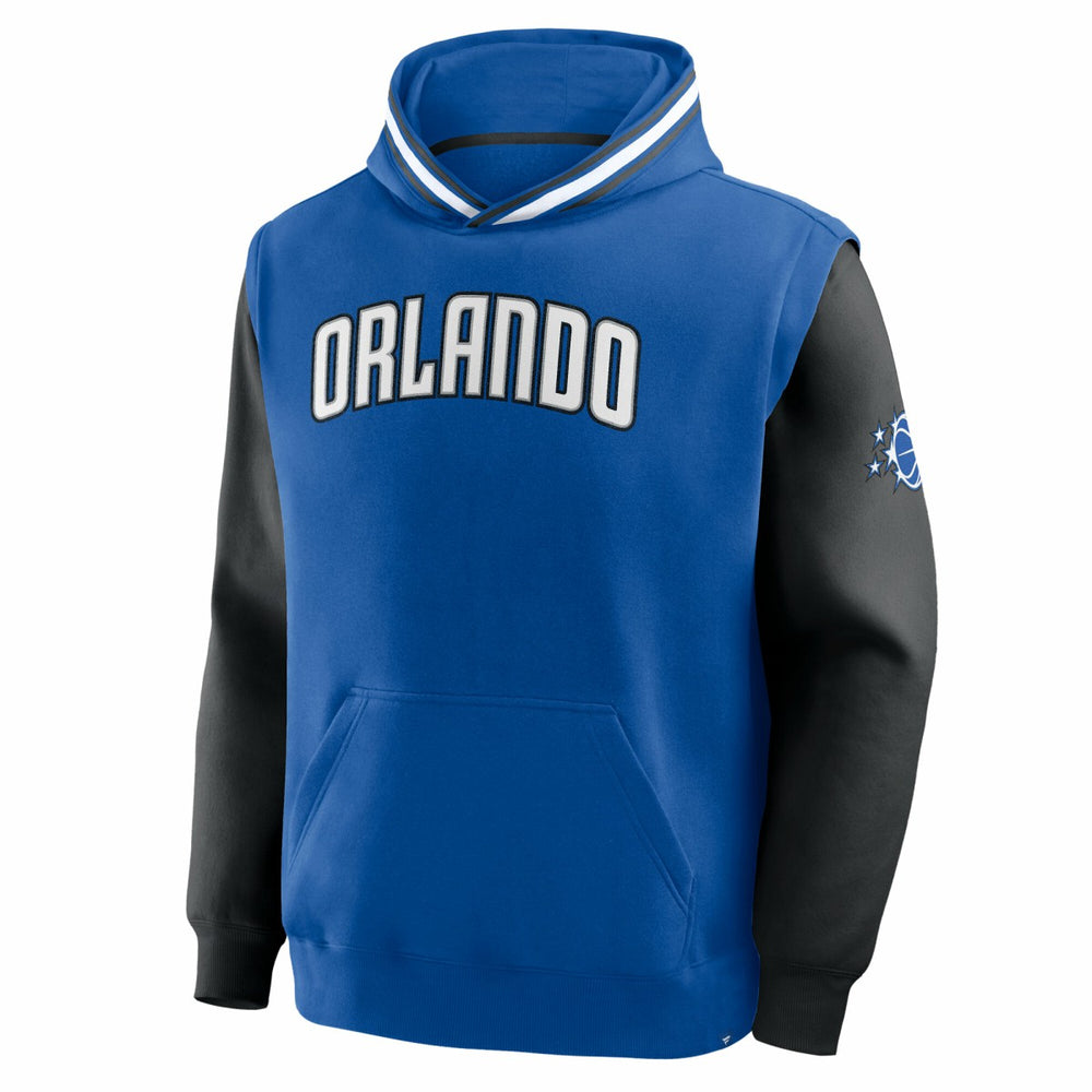 Orlando Magic Half Court Shot Clock Fastbreak Hoodie Blue/Black | Fanatics for sale