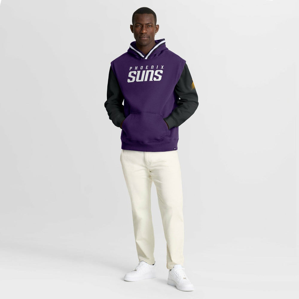 Phoenix Suns Half Court Shot Clock Fastbreak Hoodie Purple/Black | Fanatics Lifestyle