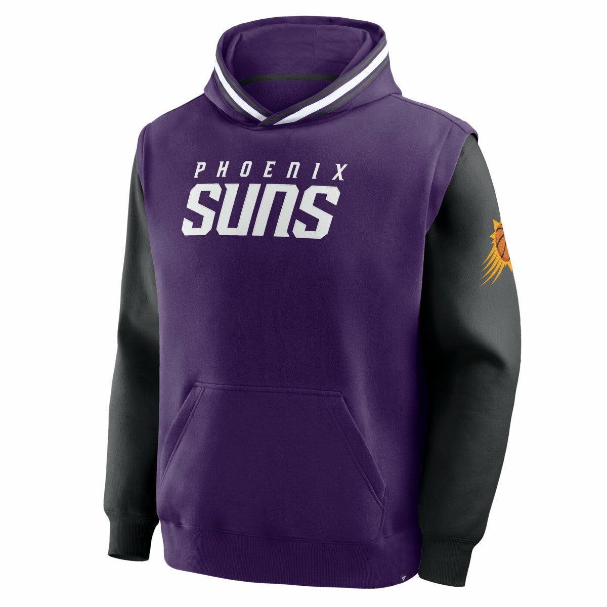 Phoenix Suns Half Court Shot Clock Fastbreak Hoodie Purple/Black | Fanatics Lifestyle