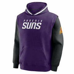 Phoenix Suns Half Court Shot Clock Fastbreak Hoodie Purple/Black | Fanatics Lifestyle