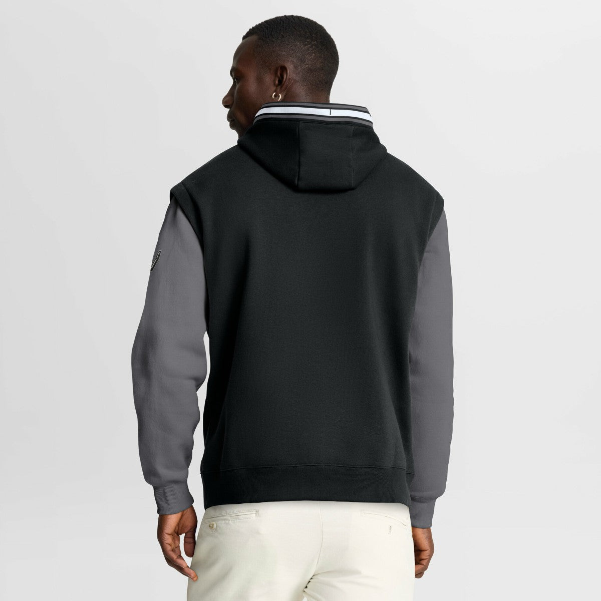 San Antonio Spurs Half Court Shot Clock Fastbreak Hoodie Black/Gray | Fanatics outlet