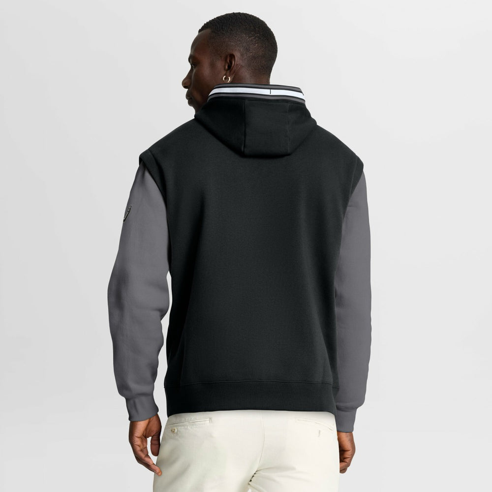 San Antonio Spurs Half Court Shot Clock Fastbreak Hoodie Black/Gray | Fanatics outlet