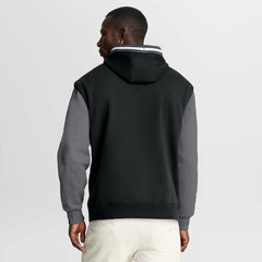 San Antonio Spurs Half Court Shot Clock Fastbreak Hoodie Black/Gray | Fanatics outlet