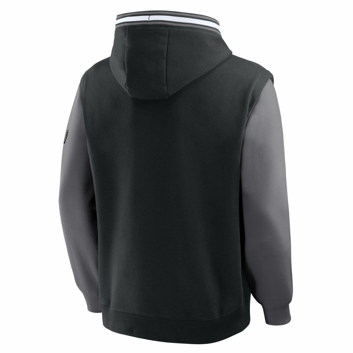 San Antonio Spurs Half Court Shot Clock Fastbreak Hoodie Black/Gray | Fanatics outlet