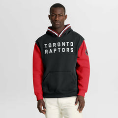 Toronto Raptors Half Court Shot Clock Fastbreak Hoodie Black/Red | Fanatics Lifestyle
