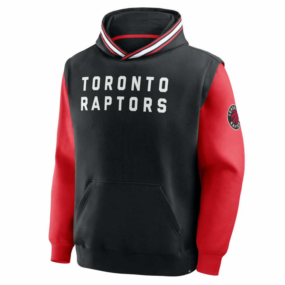 Toronto Raptors Half Court Shot Clock Fastbreak Hoodie Black/Red | Fanatics Lifestyle