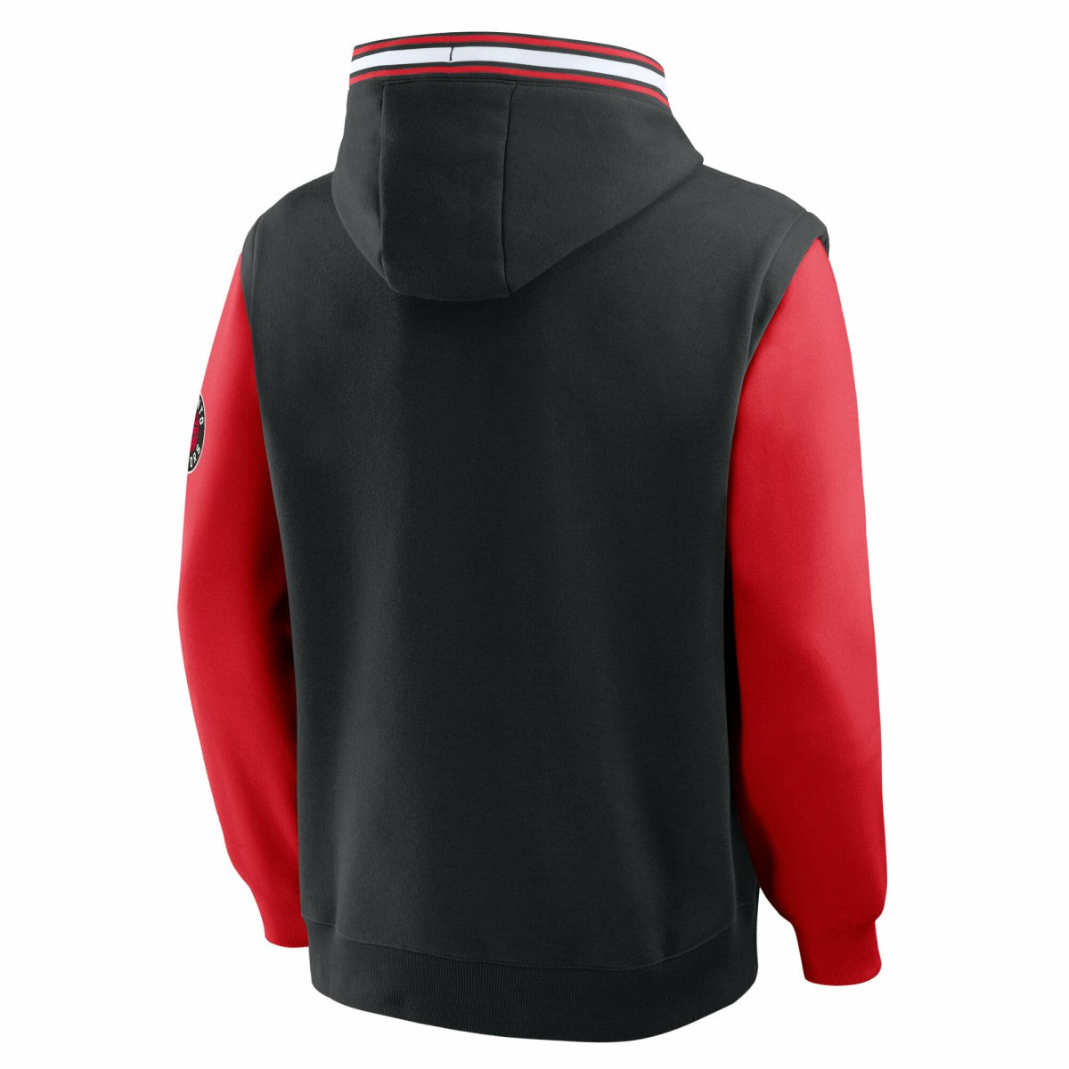 Toronto Raptors Half Court Shot Clock Fastbreak Hoodie Black/Red | Fanatics Lifestyle