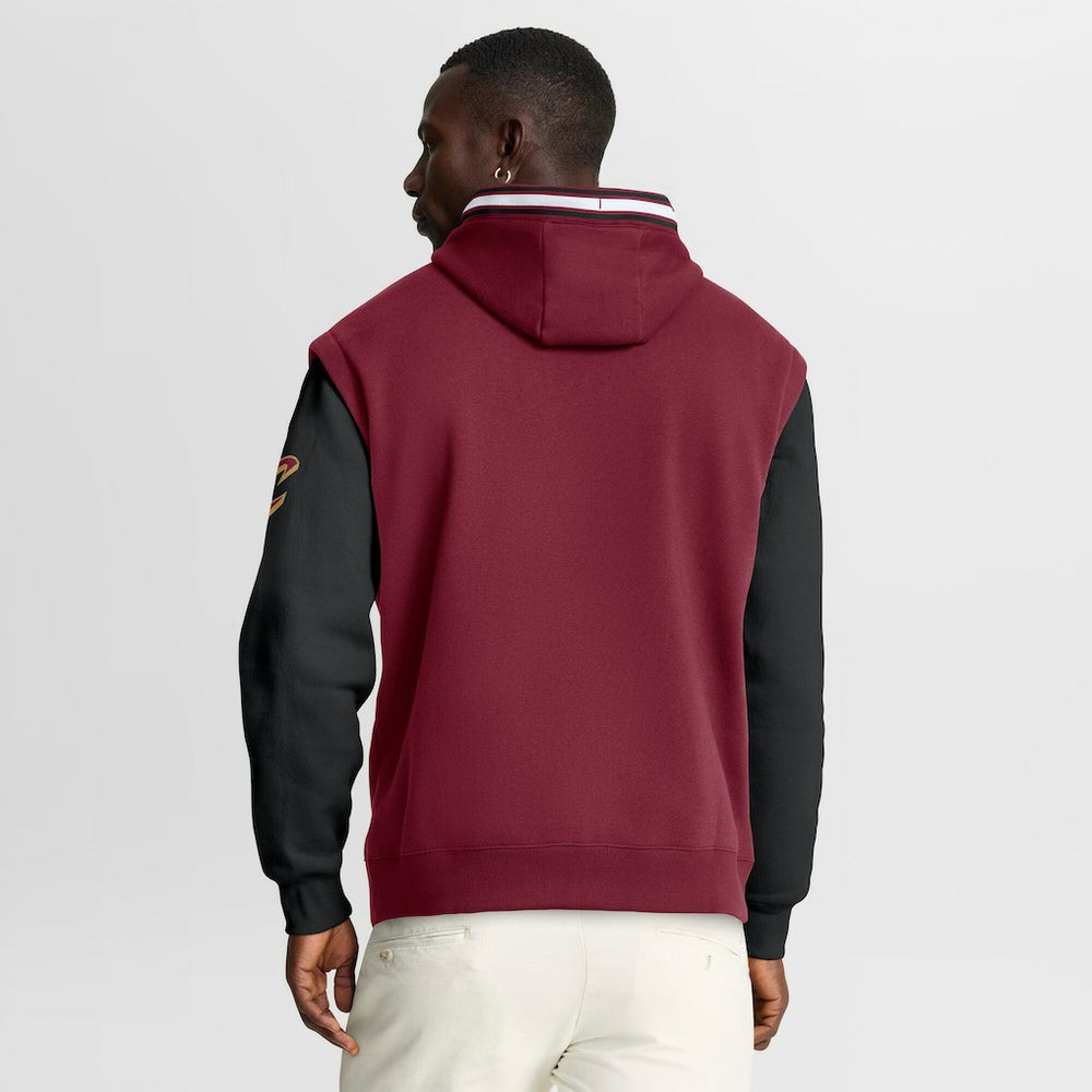 Cleveland Cavaliers Half Court Shot Clock Fastbreak Hoodie for sale Wine/Black | Fanatics US