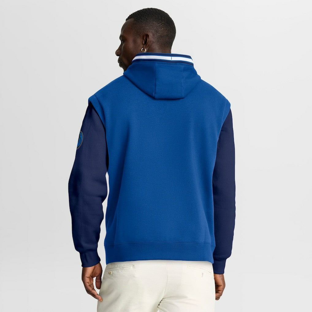 Dallas Mavericks Half Court Shot Clock Fastbreak Hoodie for sale Blue/Navy | Fanatics for sale