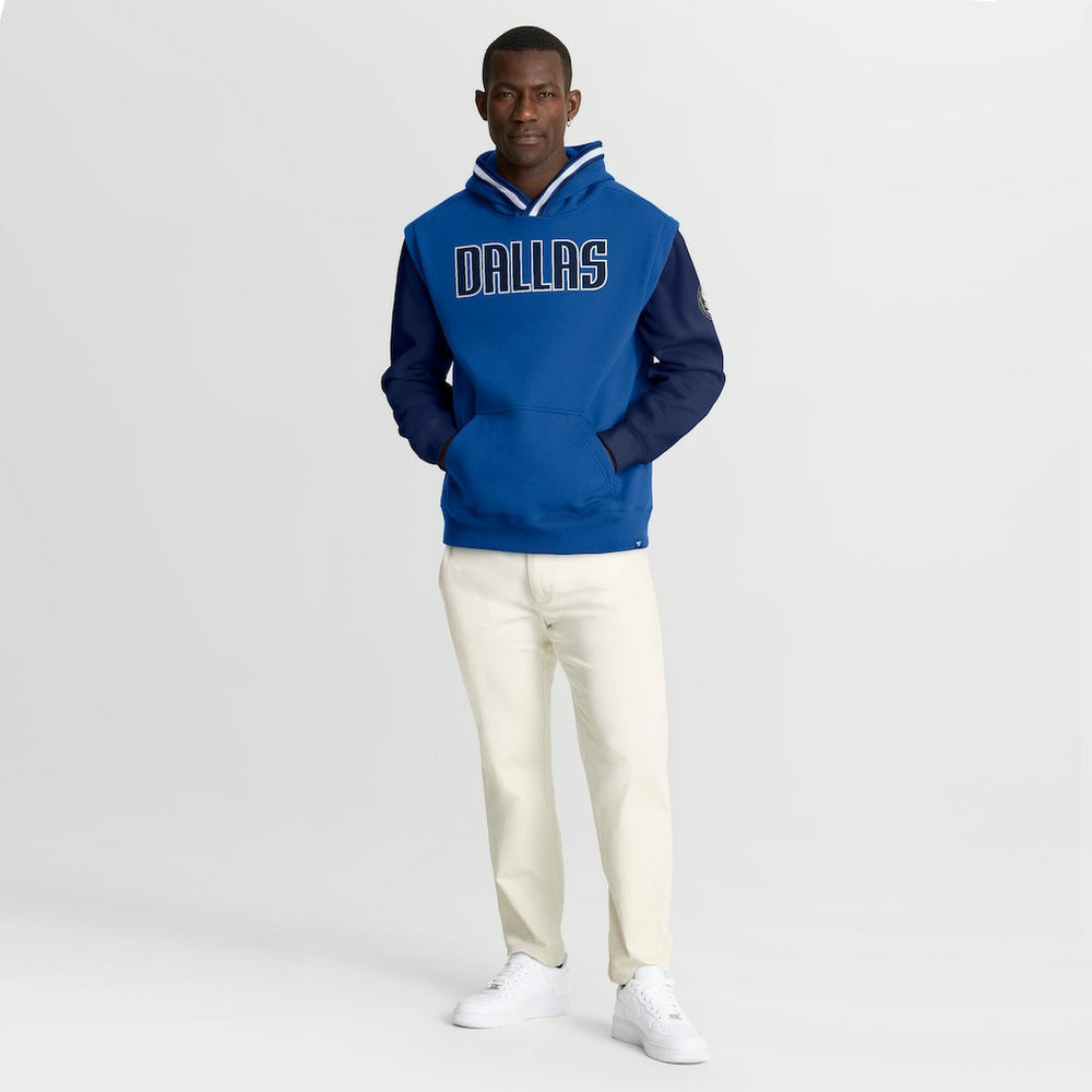 Dallas Mavericks Half Court Shot Clock Fastbreak Hoodie for sale Blue/Navy | Fanatics for sale