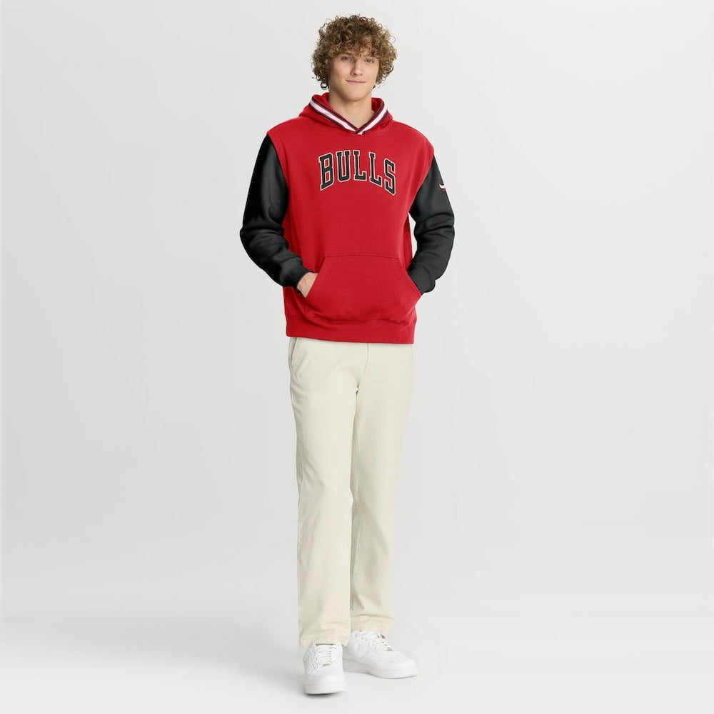 Chicago Bulls Half Court Shot Clock Fastbreak Hoodie Red/Black | Fanatics for sale