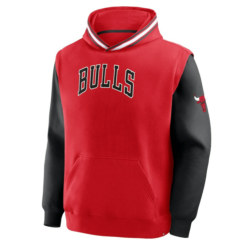 Chicago Bulls Half Court Shot Clock Fastbreak Hoodie Red/Black | Fanatics for sale