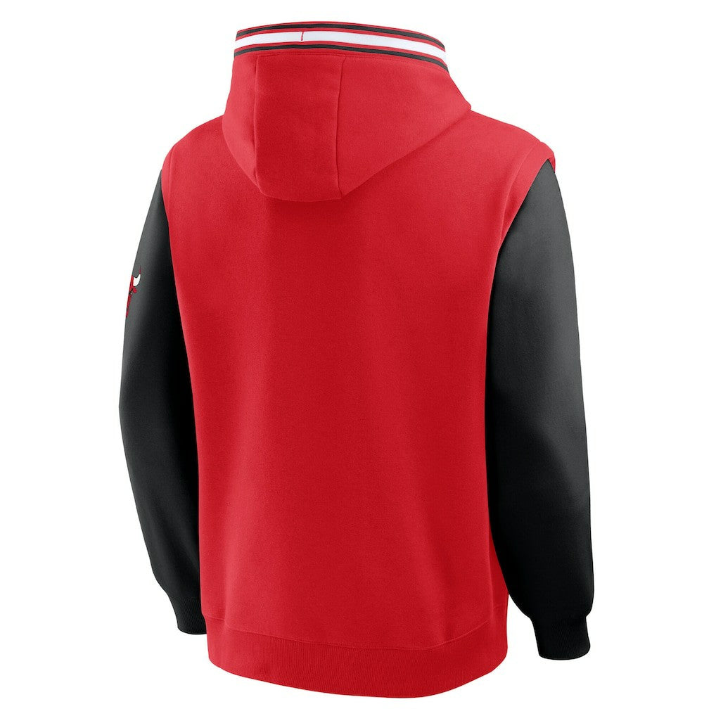 Chicago Bulls Half Court Shot Clock Fastbreak Hoodie Red/Black | Fanatics for sale