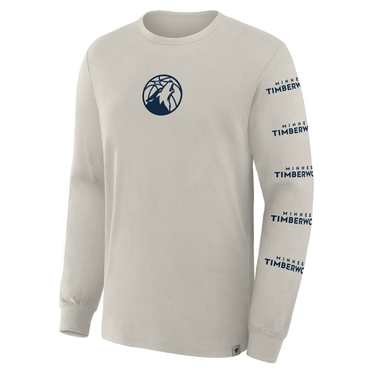 Minnesota Timberwolves Crossover Collection Ball Screen Action Premium Long Sleeve T-Shirt Cream | Fanatics online