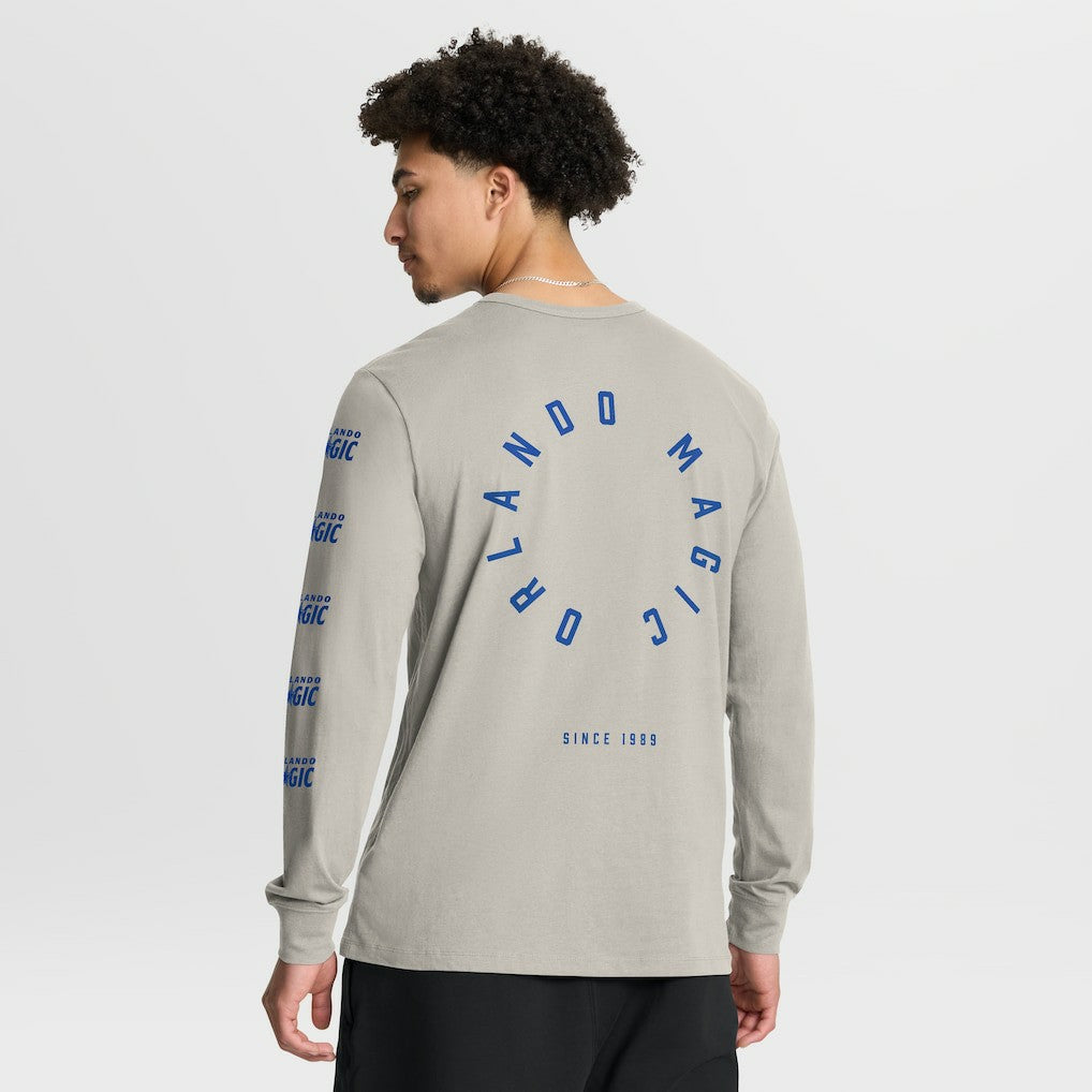 Orlando Magic Crossover Collection Ball Screen Action Premium Long Sleeve T-Shirt Cream | Fanatics online