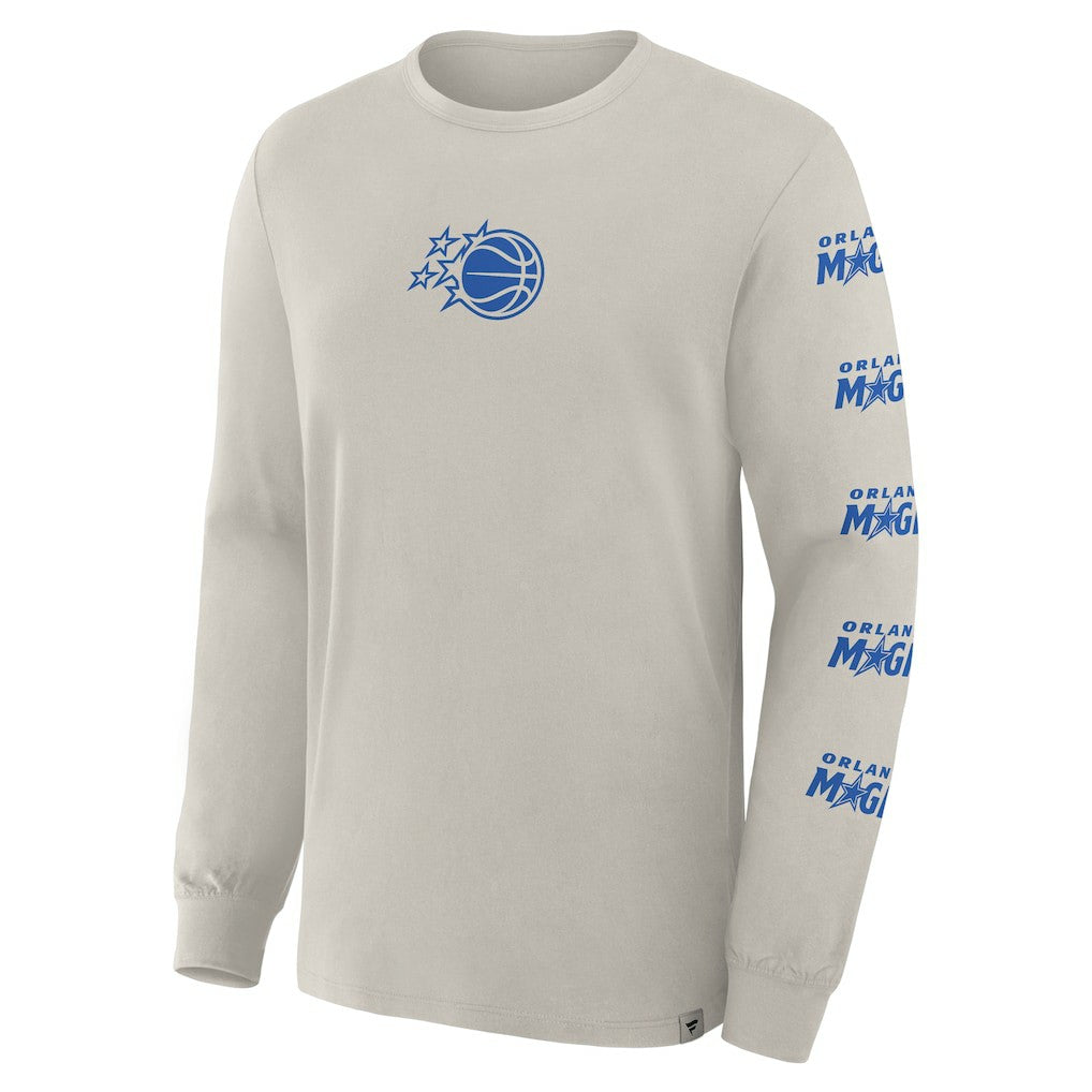 Orlando Magic Crossover Collection Ball Screen Action Premium Long Sleeve T-Shirt Cream | Fanatics online
