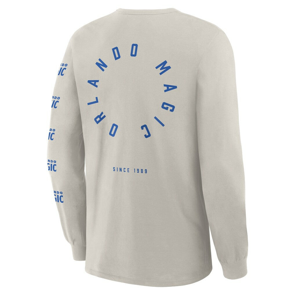 Orlando Magic Crossover Collection Ball Screen Action Premium Long Sleeve T-Shirt Cream | Fanatics online
