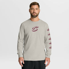 Cleveland Cavaliers Crossover Collection Ball Screen Action Premium Long Sleeve T-Shirt for sale Cream | Fanatics outlet
