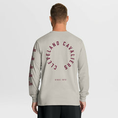 Cleveland Cavaliers Crossover Collection Ball Screen Action Premium Long Sleeve T-Shirt for sale Cream | Fanatics outlet
