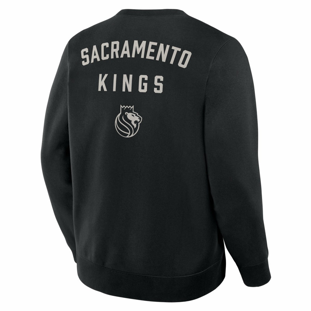 Sacramento Kings Crossover Collection Defensive Rotation Drill Premium Pullover Sweatshirt Black | Fanatics