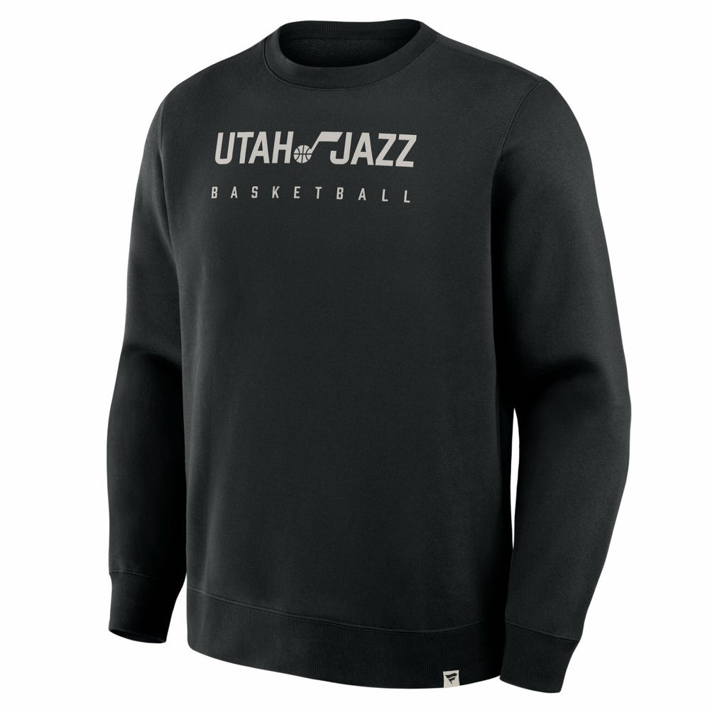 Utah Jazz Crossover Collection Defensive Rotation Drill Premium Pullover Sweatshirt Black | Fanatics Lifestyle