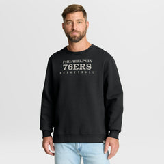 Philadelphia 76ers Crossover Collection Defensive Rotation Drill Premium Pullover Sweatshirt Black | Fanatics