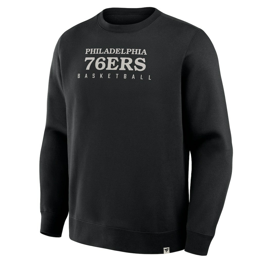 Philadelphia 76ers Crossover Collection Defensive Rotation Drill Premium Pullover Sweatshirt Black | Fanatics