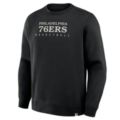 Philadelphia 76ers Crossover Collection Defensive Rotation Drill Premium Pullover Sweatshirt Black | Fanatics