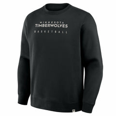 Minnesota Timberwolves Crossover Collection Defensive Rotation Drill Premium Pullover Sweatshirt Black | Fanatics US