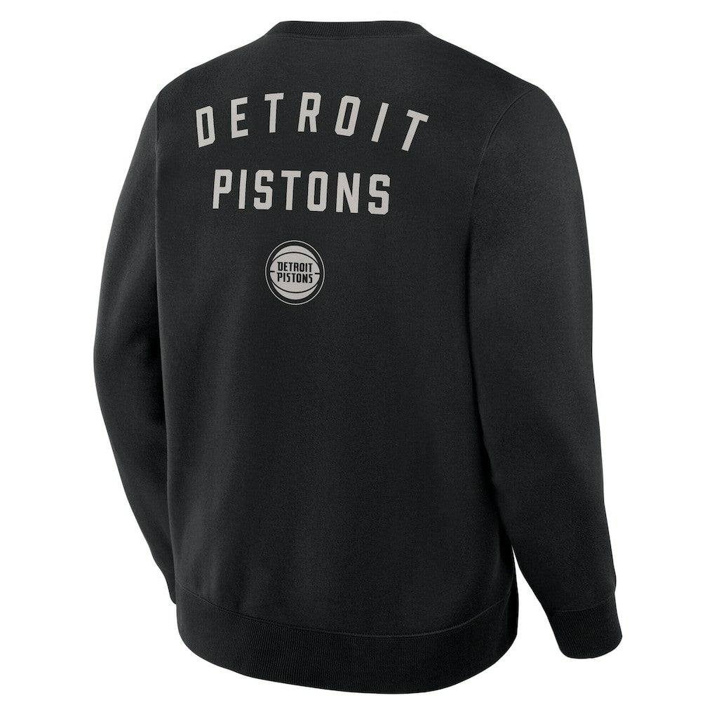 Detroit Pistons Crossover Collection Defensive Rotation Drill Premium Pullover Sweatshirt for sale Black | Fanatics Lifestyle