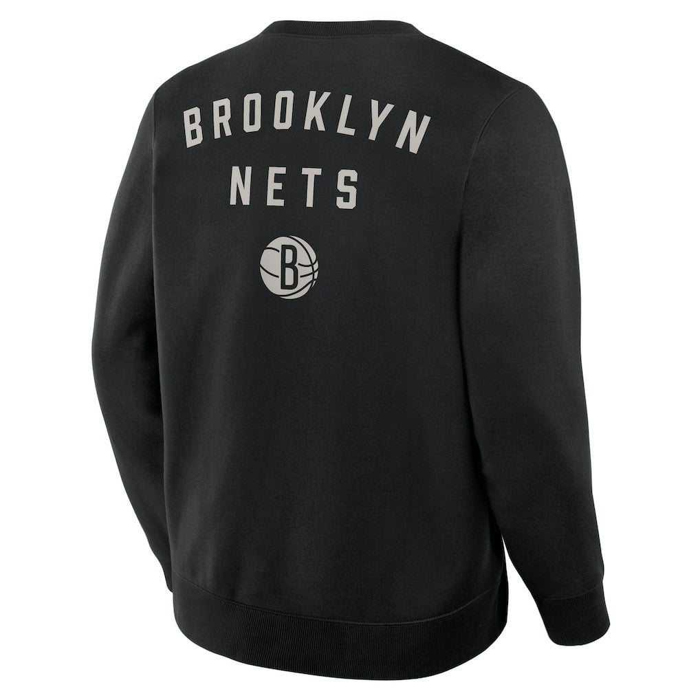 Brooklyn Nets Crossover Collection Defensive Rotation Drill Premium Pullover Sweatshirt Black | Fanatics Near Me