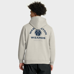 Washington Wizards Crossover Collection Blocked Shot Premium Pullover Hoodie Off White | Fanatics
