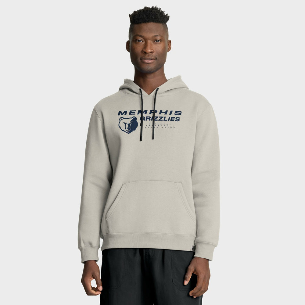Memphis Grizzlies Crossover Collection Blocked Shot Premium Pullover Hoodie Off White | Fanatics outlet