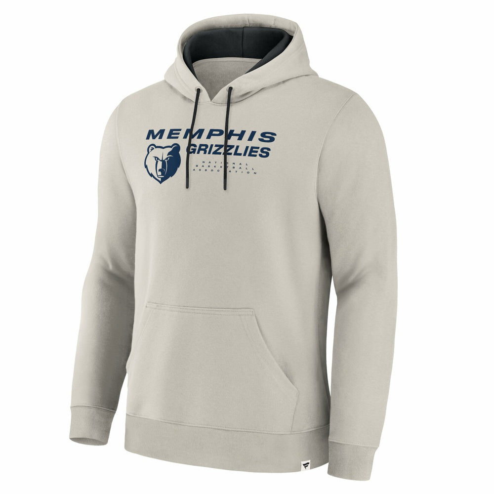 Memphis Grizzlies Crossover Collection Blocked Shot Premium Pullover Hoodie Off White | Fanatics outlet