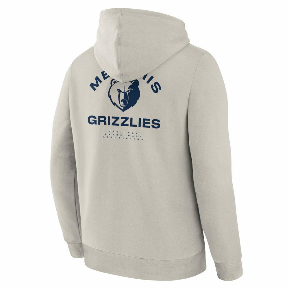 Memphis Grizzlies Crossover Collection Blocked Shot Premium Pullover Hoodie Off White | Fanatics outlet