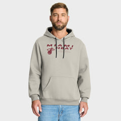 Miami Heat Crossover Collection Blocked Shot Premium Pullover Hoodie Off White | Fanatics online