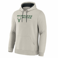 Milwaukee Bucks Crossover Collection Blocked Shot Premium Pullover Hoodie Off White | Fanatics Near Me