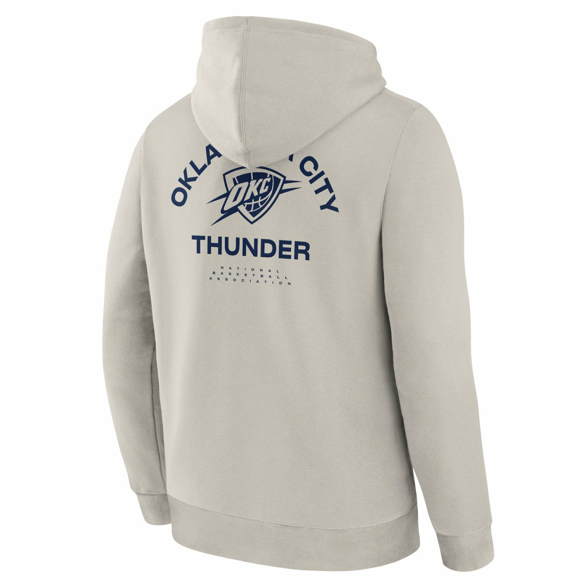 Oklahoma City Thunder Crossover Collection Blocked Shot Premium Pullover Hoodie Off White | Fanatics US