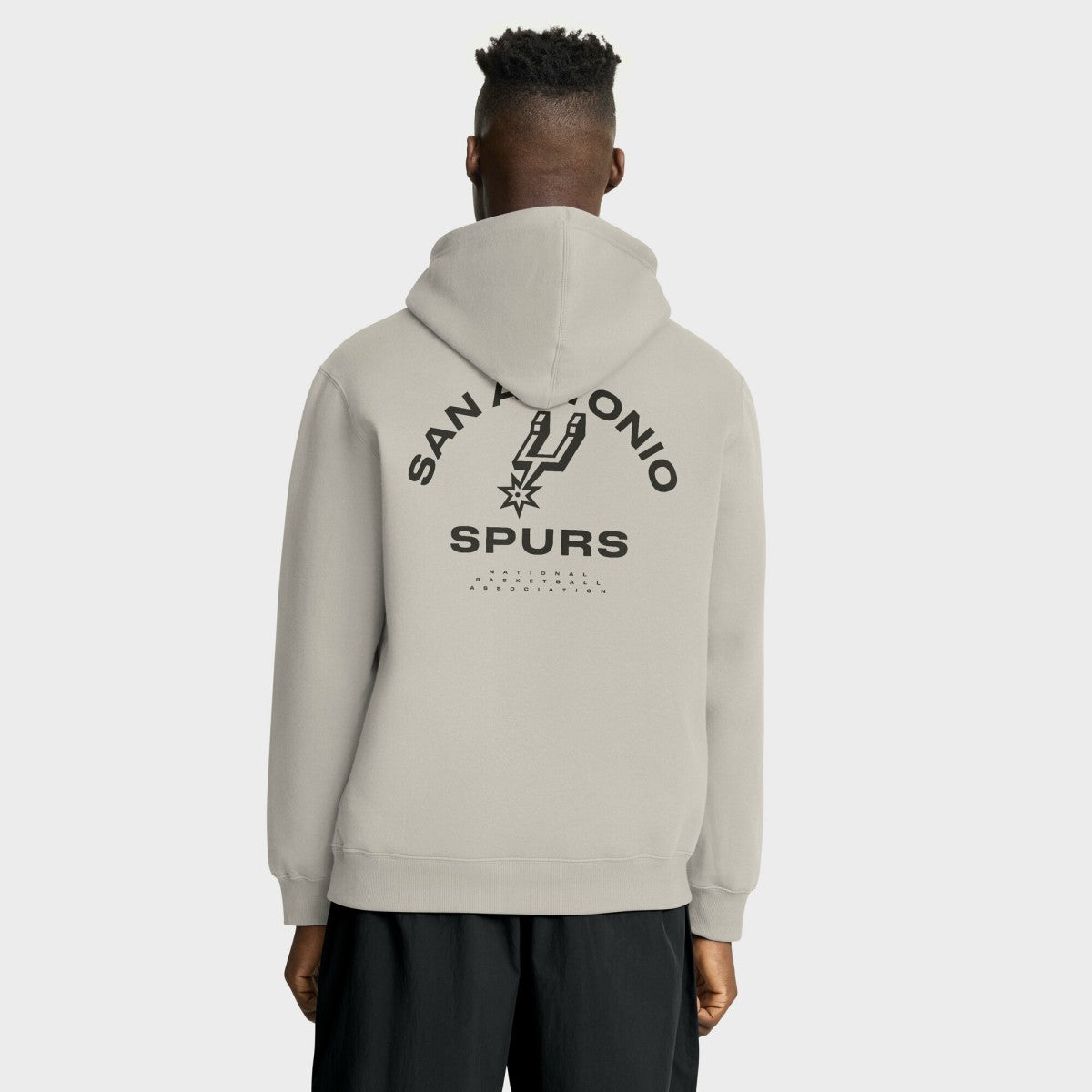 San Antonio Spurs Crossover Collection Blocked Shot Premium Pullover Hoodie Off White | Fanatics Near Me