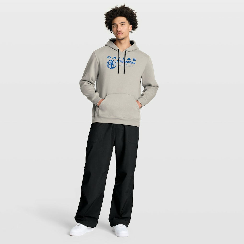 Dallas Mavericks Crossover Collection Blocked Shot Premium Pullover Hoodie for sale Off White | Fanatics