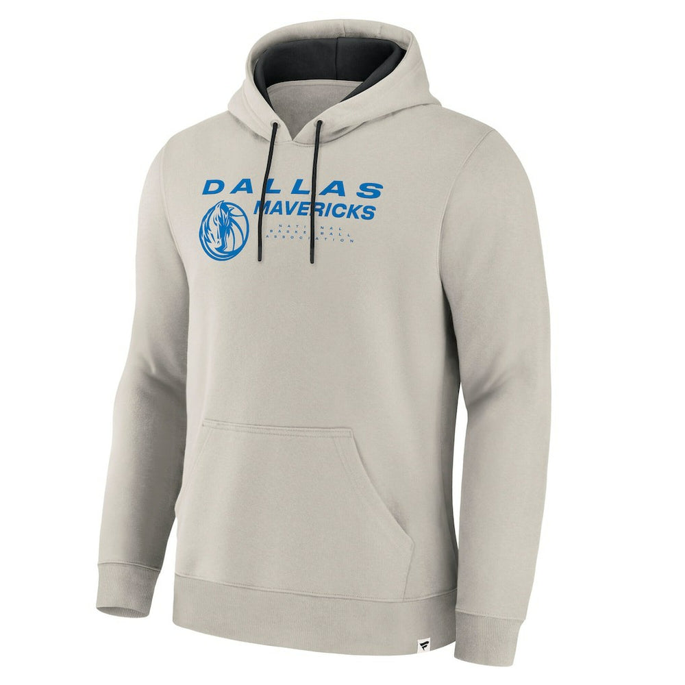 Dallas Mavericks Crossover Collection Blocked Shot Premium Pullover Hoodie for sale Off White | Fanatics