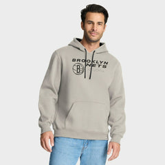 Brooklyn Nets Crossover Collection Blocked Shot Premium Pullover Hoodie Off White | Fanatics outlet